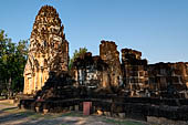 Thailand, Old Sukhothai - Wat Phra Pai Luang. Khmer style prang